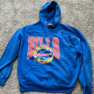 Buffalo Bills Blue “Like New” Vintage Hoodie! Size M